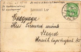 1912 Budapest VIII. Mária Terézia laktanya, villamos a körúton és az Üllői úton is. Divald Károly 14...