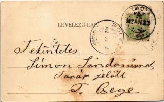 1902 Polgár, Tiszapolgár; Városháza, Római katolikus templom, Nagyvendéglő (Rb)