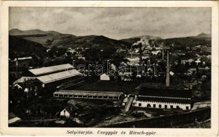 1938 Salgótarján, Üveggyár és Hirsch gyár (EK)