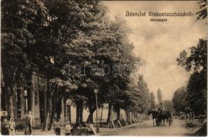 1928 Kiskunlacháza, Országút, Balassa F. Péter üzlete és saját kiadása (EK)