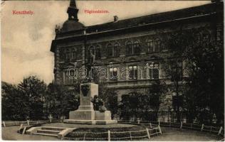 1912 Keszthely, Főgimnázium. Sujánszky József kiadása (EK)