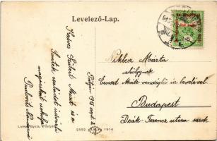 1915 Pöstyén, Piestany; régi fürdők. Lampl Gyula kiadása / Alte Bäder / old spas