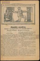 cca 1930 Williams, Valentine: Anubis szobra. Regény a mai Egyiptomból. A Pesti Hírlap regénytára, 16...