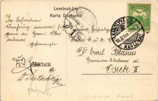 1908 Károlyváros, Karlovac, Carlostadio, Karlstadt;