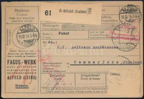 Deutsches Reich 1924, Deutsches Reich 1924