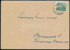 1957 Csathó Kálmán (1881-1964) író, rendező saját kézzel írt levelezőlapja