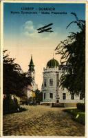 1941 Zombor, Sombor; Muska Preparandija / repülőgép / aircraft + "1941 Zombor visszatért" So. Stpl (EK)