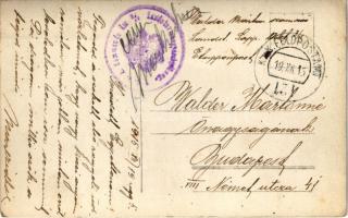 1915 Osztrák-magyar utász egység / WWI Austro-Hungarian K.u.K. military sappers. photo + "K.u.K...