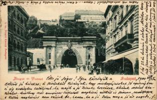1900 Budapest I. Vár alagút. Divald Károly 5. (Rb)