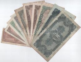 Szovjetunió 1937. 1Ch - 10Ch (6db/5xklf) + 1938. 1R-5R (4db/3xklf) T:III,III-
Soviet Union 1937. 1 ...