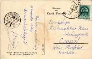 Marosvásárhely, Targu Mures; Felső kereskedelmi iskola / Scoala Superioara de Comert / school + &quo...