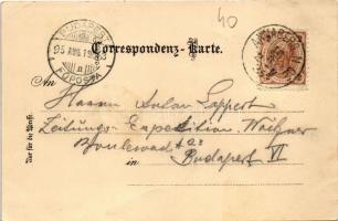 1895 (Vorläufer!!!) Annaberg (Annaberg bei Mariazell), Hermann Holzer's Gasthof "zur Post&...