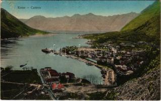 1917 Kotor, Cattaro; + K.U.K. HAUPTFELDPOSTAMT 400/III (EK)