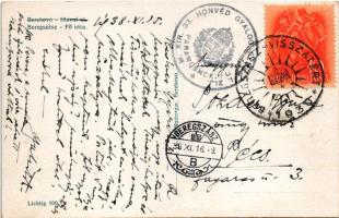 1938 Beregszász, Beregovo, Berehove; Fő utca, üzletek / main street, shops + "1938 Beregszász v...