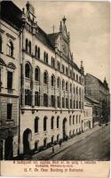 1910 Budapest VI. Református egyház skót elemi és polgári iskolája. Vörösmarty utca 49. (EK)