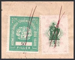 1940 Hódmezővásárhelyi városi illetékbélyeggel ellátott ajánlat