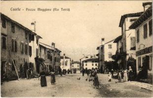 Caorle, Piazza Maggiore (Rio Terra), Birra Caffé / square, beer hall and cafe shop (EK)