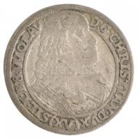 Német Államok / Szilézia-Liegnitz-Brieg 1663. 15kr Ag "Krisztián" (6,04g) T:3 German State...