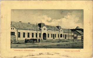 1912 Párkány, Parkan, Stúrovo; Községi nagyvendéglő, étterem. W.L. Bp. 5817. / restaurant, inn (EK)