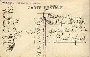 1933 Bucharest, Bukarest, Bucuresti, Bucuresci; Cismigiu Gardens, lake. photo