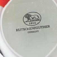 Hutschenreuter Bavaria üveg madár, etikettel jelzett, hibátlan, m: 8 cm