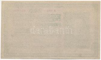 1918. 200K "A 2062" hullámos hátlappal T:II- kis folt a hátoldalán
Adamo K31/7