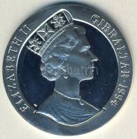 Gibraltár 1994. 21Ecu "21 év-Európai Közösségi tagság" T:PP