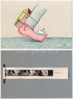 Az élet sója, a művészet borsa - Ludwig Múzeum 30 darabos képeslapsorozata tokban / Essence of Life Art - modern postcard series in case, with 30 art postcards