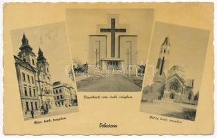 Debrecen, Római katolikus, Csapókerti és Görögkatolikus templomok (ázott / wet damage)