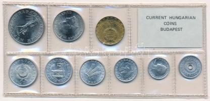 1981. 2f-10Ft (9xklf) érmés forgalmi sor fóliatokban T:1 kis patina
Adamo FO14