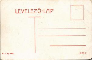 Alsókubin, Alsó-Kubin, Dolny Kubín; látkép a zsinagógával. W.L. Bp. 2445. / general view with synago...