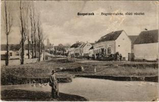 1917 Szepetnek, Bognár palota, Főúti részlet, üzlet (felületi sérülés / surface damage)