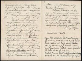 1924 Dirmayer János fűszerkereskedése fejléces levélpapírjára írt levél