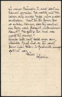 1924 Dirmayer János fűszerkereskedése fejléces levélpapírjára írt levél