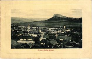 1911 Szepesváralja, Spisské Podhradie; látkép, Szepes vára. W.L. Bp. 2759. / Zipser Burg / Spissky Hrad / general view, castle ruins (EB)