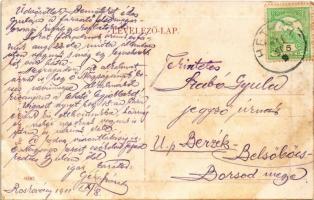 1911 Szepesváralja, Spisské Podhradie; látkép, Szepes vára. W.L. Bp. 2759. / Zipser Burg / Spissky H...