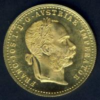 Ausztria 1915. 1D Au 3,49g T:1/2 kis k.