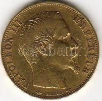 Franciaország 1854 20Fr arany 6,451gr T:3