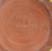 GyL jelzéssel: Retró kerámia kiöntő, hibátlan, m: 27 cm