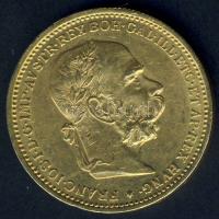 Ausztria 1894. 20K Au 6,775g T:2 ph.
