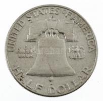 Amerikai Egyesült Államok 1963D 1/2$ Ag "Franklin" T:2
USA 1963D 1/2 Dollar Ag "Fran...