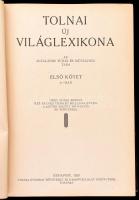 Tolnai Új Világlexikona I-XVIII. kötet + pótkötetek. Teljes sorozat! Bp., 1926-1930, Tolnai Nyomdai ...