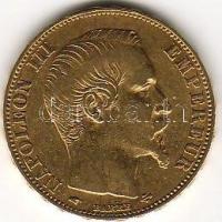 Franciaország 1855 20Fr arany 6,451gr T:3