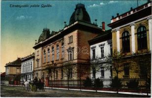 Gyula, Törvényszéki palota. Leopold nyomda kiadása