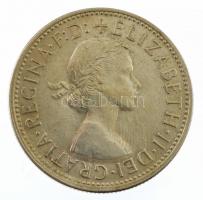 Ausztrália 1954. 1Fl Ag "II. Erzsébet" T:1- 
Australia 1954. 1 Florin Ag "Elisabeth ...