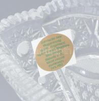 Kristály váza eredeti díszdobozban 26 cm