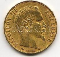 Franciaország 1855 20Fr arany 6,451gr T:3