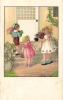 Children with flowers s: Pauli Ebner