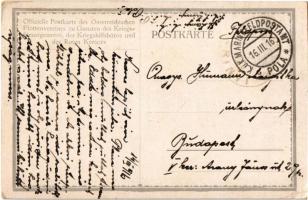 1916 Bau eines Grosskampfschiffes, In Zurüstung. K.u.K. Kriegsmarine / Austro-Hungarian Navy art pos...