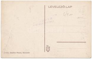 Kolozsvár, Cluj; Unió utca, Kereskedelmi bank, Schultz Rezső, Tauffer József özvegye és Rácz Béla bo...